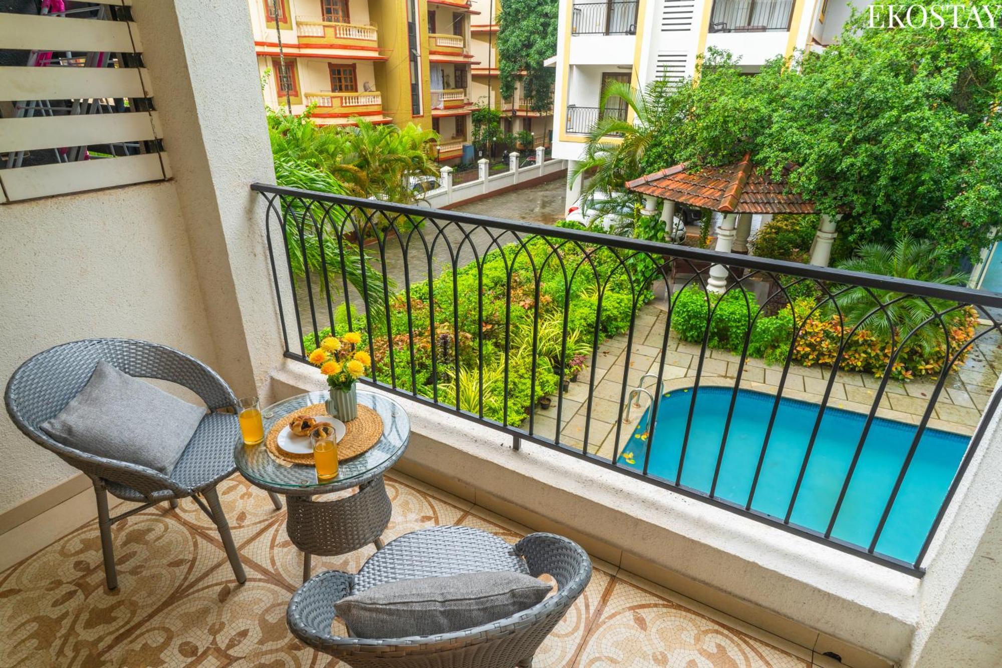 Ekostay - Belvedere Apartment Candolim Extérieur photo