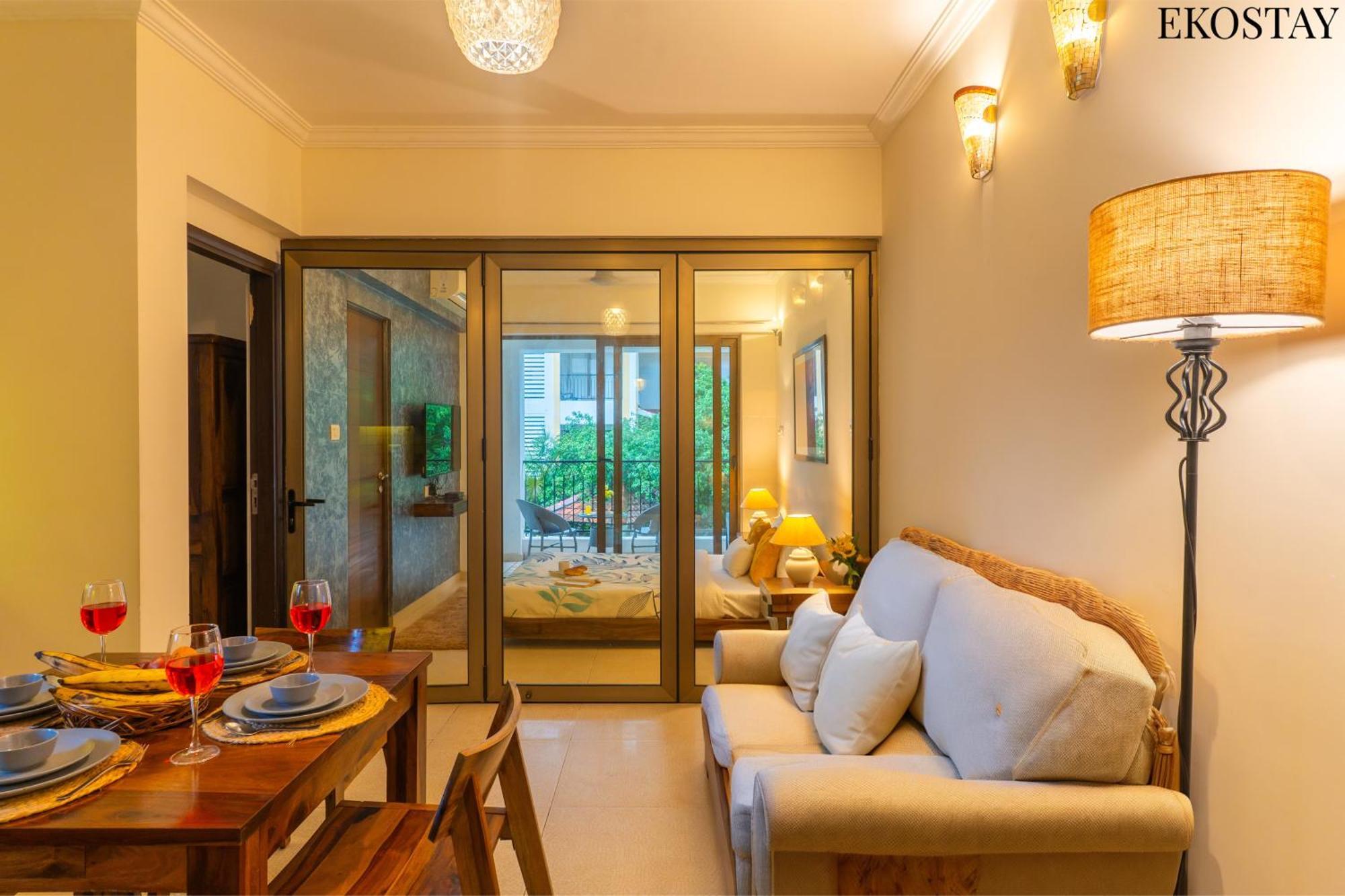 Ekostay - Belvedere Apartment Candolim Extérieur photo